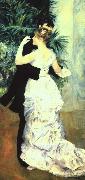 Pierre Renoir Dance in the Town France oil painting artist